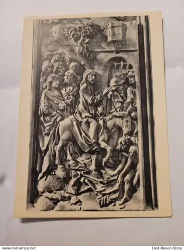 Tilman Riemenschneider - Einzug in Jerusalem - Heiligblut Altar - Rothenburg