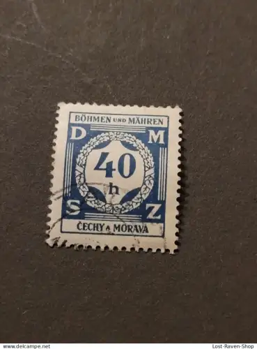Deutsches Reich - Böhmen und Mähren 40 h