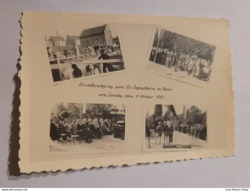 Grundsteinlegung - EV Jugendheim Beuel 1953