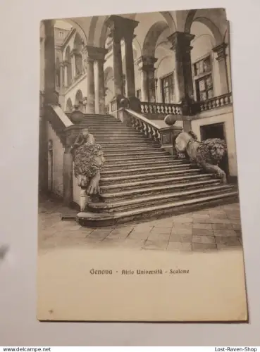 Genova - Atrio Universita Scalone