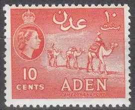 Aden  Nr 63 Postfrisch / **