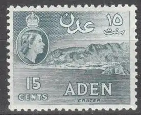 Aden  Nr 64 Postfrisch / **