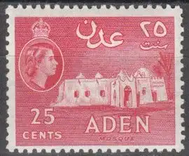 Aden  Nr 65 Postfrisch / **