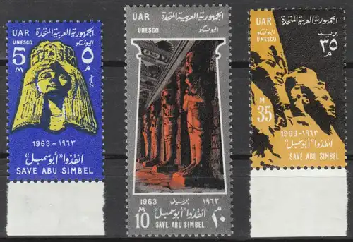 Ägypten  Nr 704 - 706 Postfrisch / **