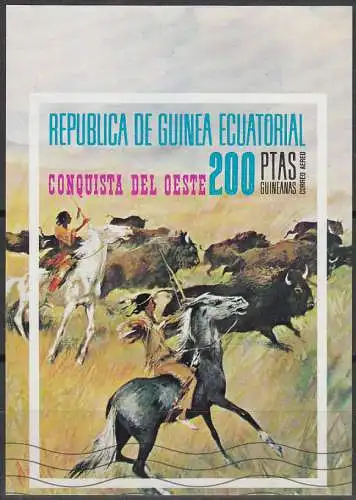 Äquatorial-Guinea  Nr A 420 geschnitten (Block 127) gestempelt