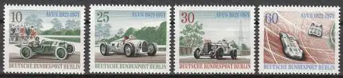 Berlin (West)  Nr 397 - 400 (Einzelmarken aus Block 3) Postfrisch / **