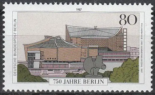 Berlin (West)  Nr 775 (Einzelmarke aus Bl. 8) Postfrisch / **