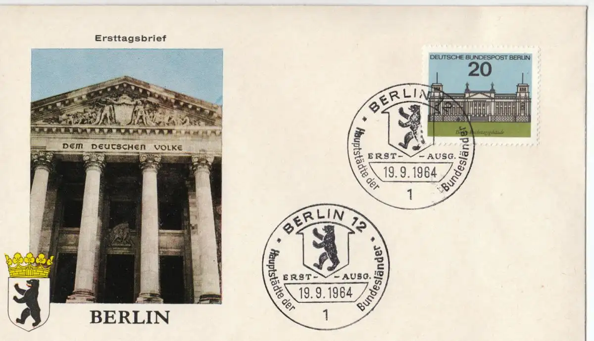 Berlin (West)  Nr 236  (1 FDC) Ersttagssonderstempel