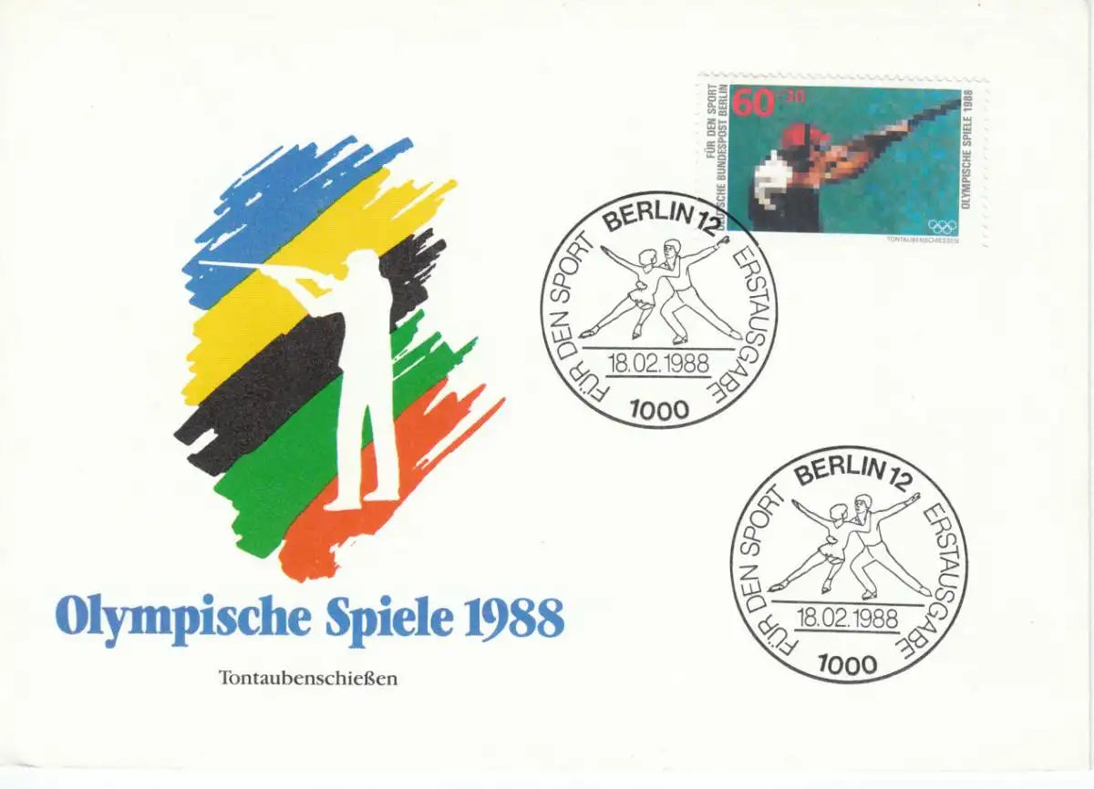 Berlin (West)  Nr 801 (1 FDC) Ersttagssonderstempel