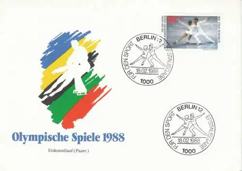 Berlin (West)  Nr 802 (1 FDC) Ersttagssonderstempel