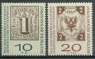 Bundesrep. Deutschland  Nr 310 a - 311 a (Erstauflage) Postfrisch / **