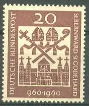 Bundesrep. Deutschland  Nr 336 Postfrisch / **