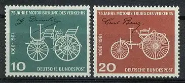 Bundesrep. Deutschland  Nr 363 - 364 Postfrisch / **