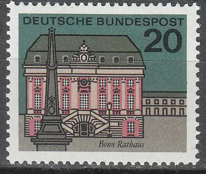 Bundesrep. Deutschland  Nr 424 (Plattenfehler) Postfrisch / **