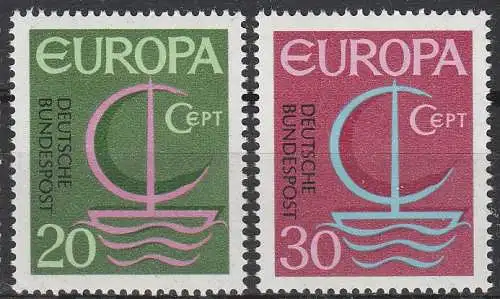 Bundesrep. Deutschland  Nr 519 - 520 Postfrisch / **