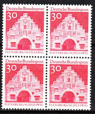 Bundesrep. Deutschland  Nr 493 (4-er Block) Postfrisch / **