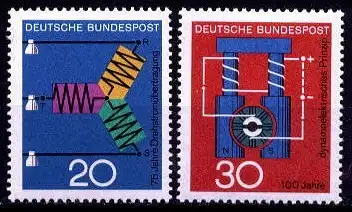 Bundesrep. Deutschland  Nr 521 - 522 Postfrisch / **