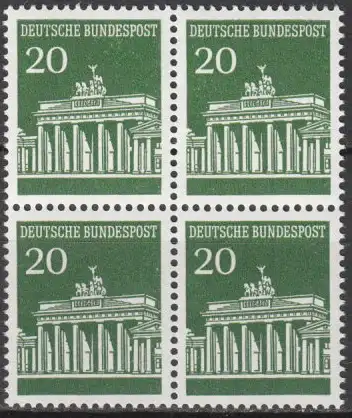 Bundesrep. Deutschland  Nr 507 v (4-er Block) Postfrisch / **