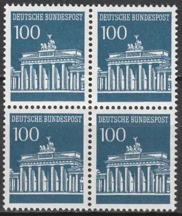 Bundesrep. Deutschland  Nr 510 v (4-er Block) Postfrisch / **