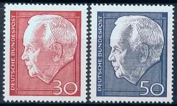 Bundesrep. Deutschland  Nr 542 - 543 Postfrisch / **