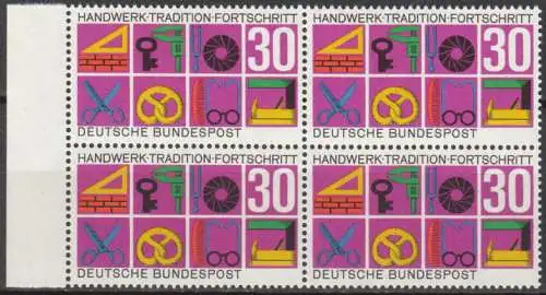 Bundesrep. Deutschland  Nr 553 (4-er Block) Postfrisch / **