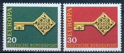Bundesrep. Deutschland  Nr 559 - 560 Postfrisch / **