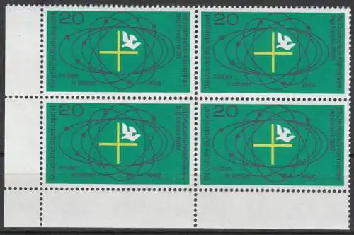 Bundesrep. Deutschland  Nr 568 (4-er Block) Postfrisch / **