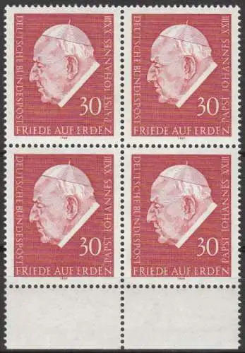 Bundesrep. Deutschland  Nr 609 (4-er Block) Postfrisch / **
