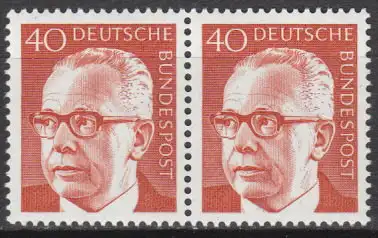 Bundesrep. Deutschland  Nr 639 (Markenpaar) Postfrisch / **