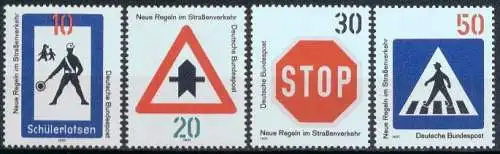 Bundesrep. Deutschland  Nr 665 - 668 Postfrisch / **