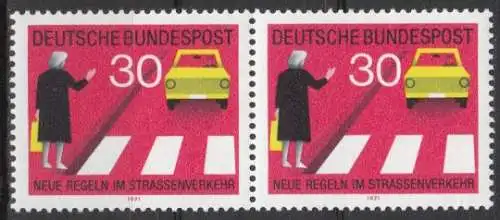 Bundesrep. Deutschland  Nr 670 - 673 (Markenpaare) Postfrisch / **