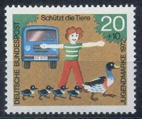Bundesrep. Deutschland  Nr 711 Postfrisch / **