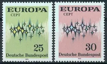 Bundesrep. Deutschland  Nr 716 - 717 Postfrisch / **