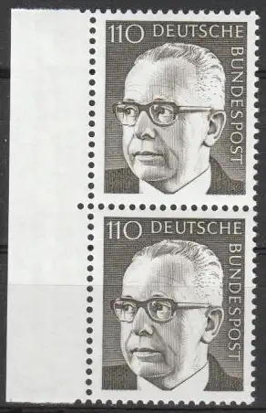 Bundesrep. Deutschland  Nr 727 (Markenpaar) Postfrisch / **