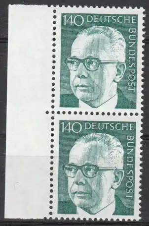 Bundesrep. Deutschland  Nr 729 (Markenpaar) Postfrisch / **