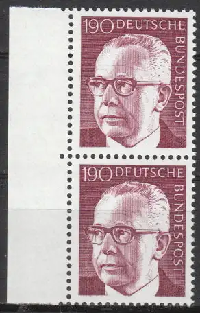 Bundesrep. Deutschland  Nr 732 (Markenpaar) Postfrisch / **