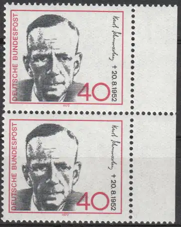 Bundesrep. Deutschland  Nr 738 (Markenpaar) Postfrisch / **