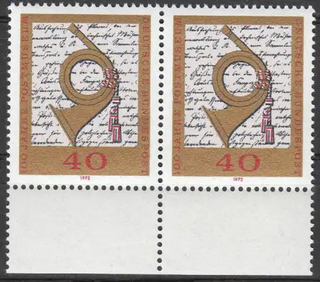 Bundesrep. Deutschland  Nr 739 (Markenpaar) Postfrisch / **