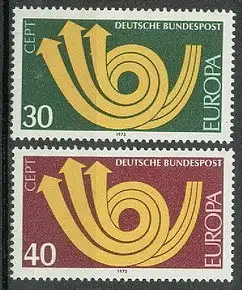 Bundesrep. Deutschland  Nr 768 - 769 Postfrisch / **