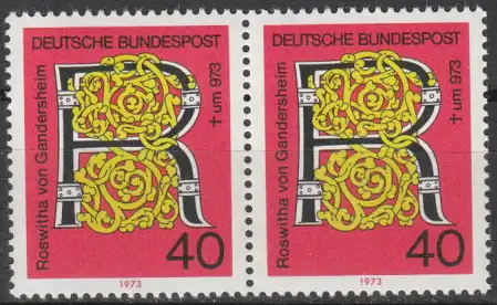 Bundesrep. Deutschland  Nr 770 (Markenpaar) Postfrisch / **