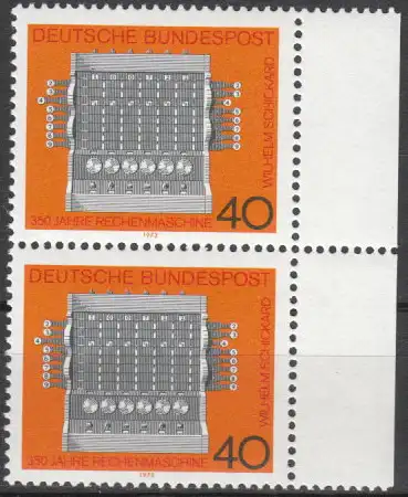 Bundesrep. Deutschland  Nr 778 (Markenpaar) Postfrisch / **