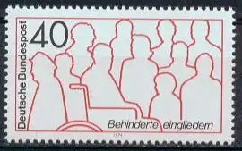 Bundesrep. Deutschland  Nr 796 Postfrisch / **