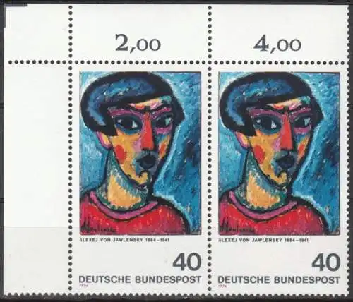 Bundesrep. Deutschland  Nr 799 (Markenpaar) Postfrisch / **