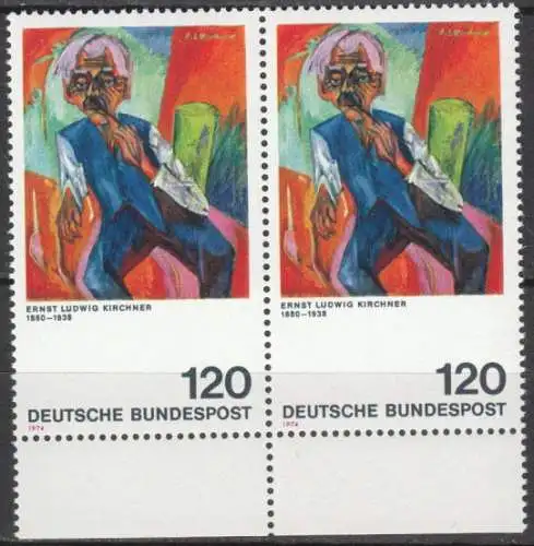 Bundesrep. Deutschland  Nr 823 (Markenpaar) Postfrisch / **