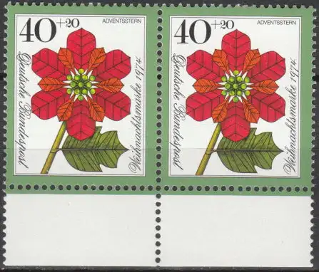 Bundesrep. Deutschland  Nr 824 (Markenpaar) Postfrisch / **