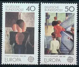 Bundesrep. Deutschland  Nr 840 - 841 Postfrisch / **