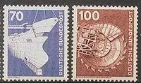 Bundesrep. Deutschland  Nr 852 + 854 Postfrisch / **