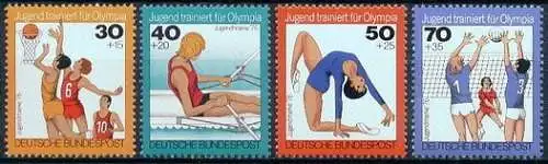 Bundesrep. Deutschland  Nr 882 - 885 Postfrisch / **