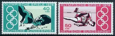 Bundesrep. Deutschland  Nr 886 - 887 Postfrisch / **