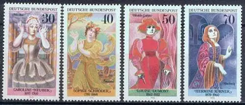 Bundesrep. Deutschland  Nr 908 - 911 Postfrisch / **